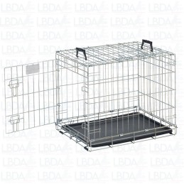 SAVIC Cage pliable Dog Résidence 63 cm - Porte ouverte