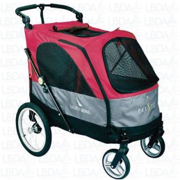 Passeggino Safari rosso PETSTRO
