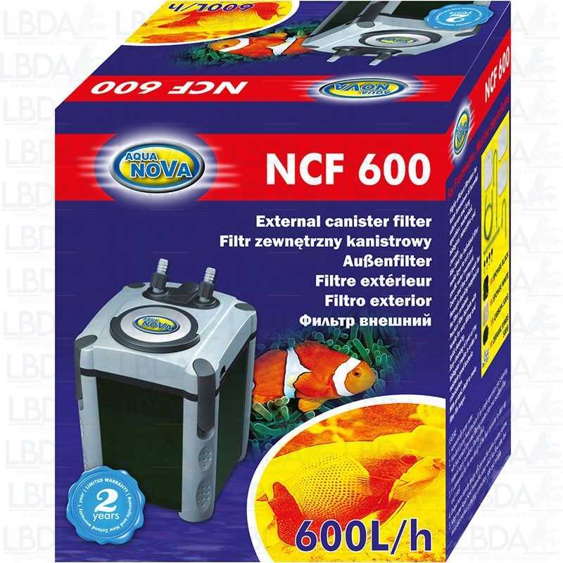 AQUA NOVA NCF-600 - Filtro esterno 600 l/h