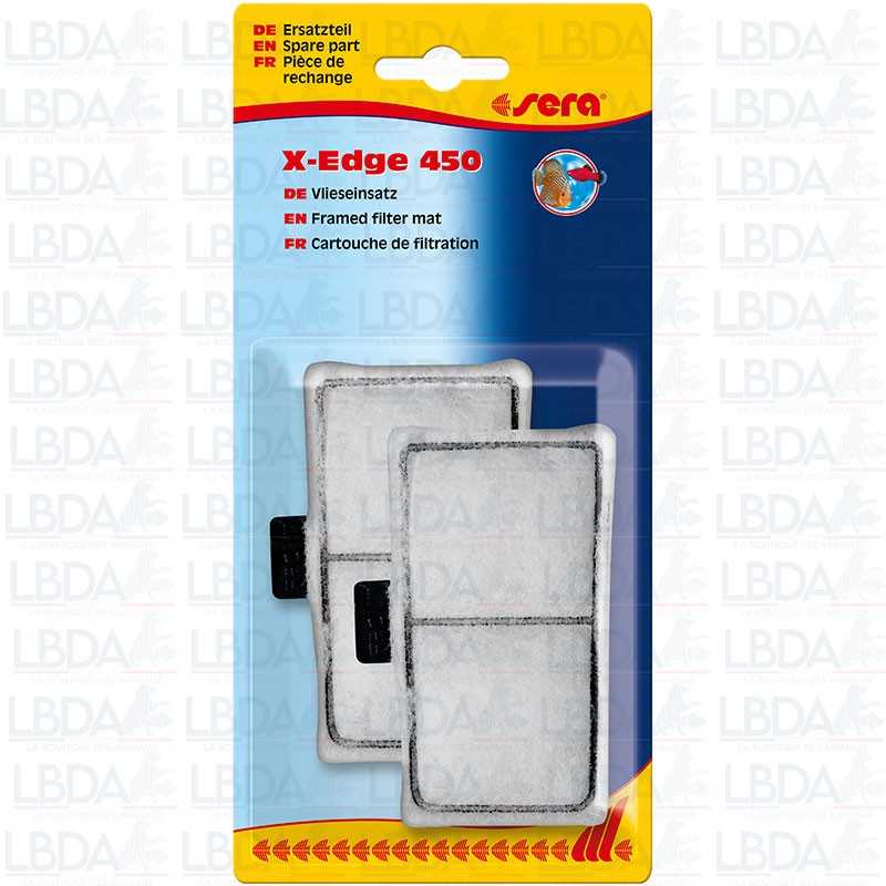 Cartouche de filtration blanche pour SERA X-Edge 450 - 2 pièces
