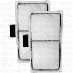 Cartuccia filtro bianca per SERA X-Edge 450 - 2 pezzi