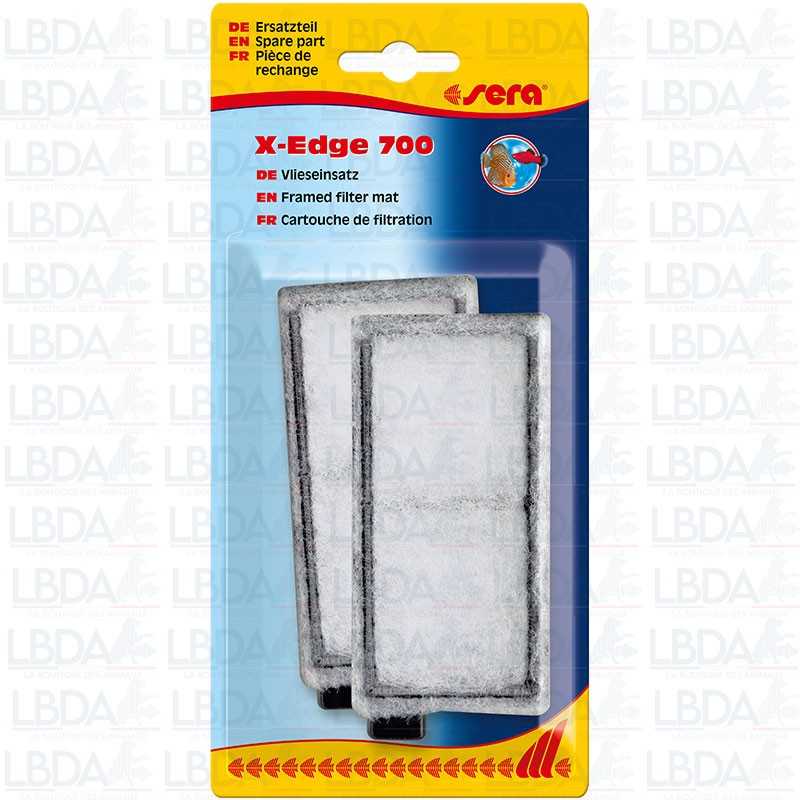 Cartuccia filtro bianca per SERA X-Edge 700 - 2 pezzi