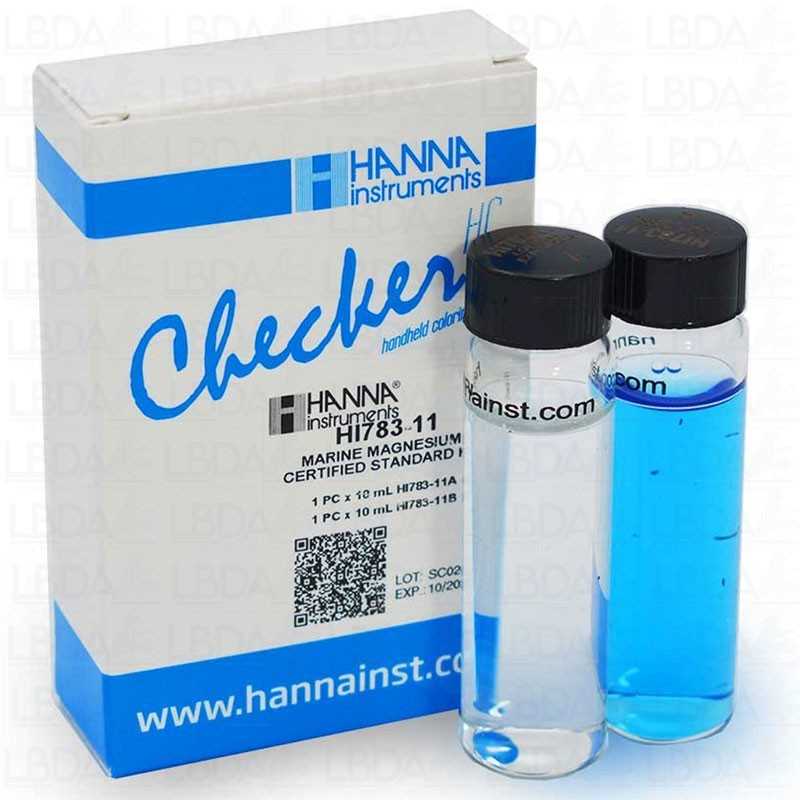 HANNA INSTRUMENTS HI783-11 - Certified Standard Kit for Marine Magnesium