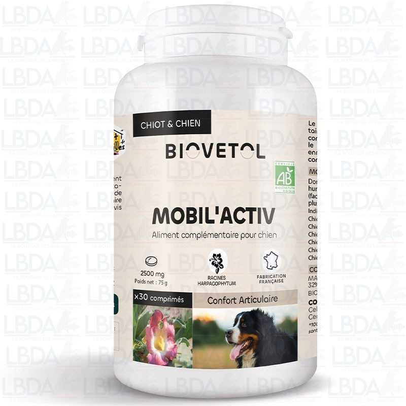 BIOVETOL Mobil'Activ Puppy / Dog - 30 Tablets