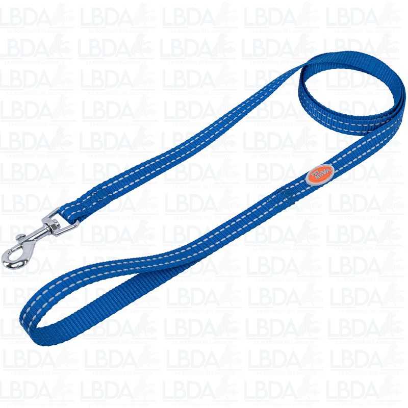 Guinzaglio riflettente per cani PETNOVA - Blu / Taglia S