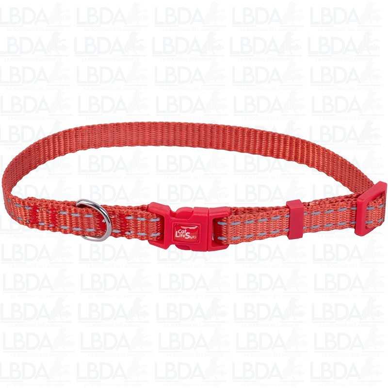 PETNOVA Collier Réfléchissant pour chien - Coloris Rouge